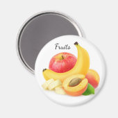 新鮮な果物 マグネット (正面/裏面)