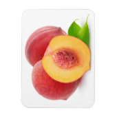 新鮮な桃 マグネット (縦)