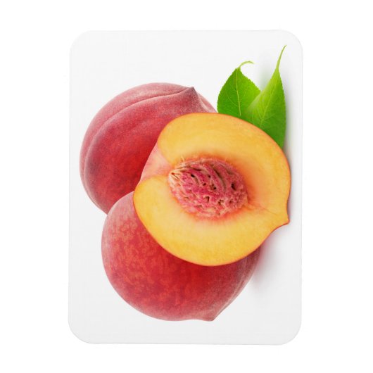 新鮮な桃 マグネット (縦)