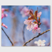 新鮮な桜の花の美しさ ラッピングペーパー (フラット)