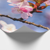 新鮮な桜の花の美しさ ラッピングペーパー (角)