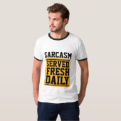 新鮮な毎日Tシャツおもしろいを皮肉る Tシャツ (正面フル)