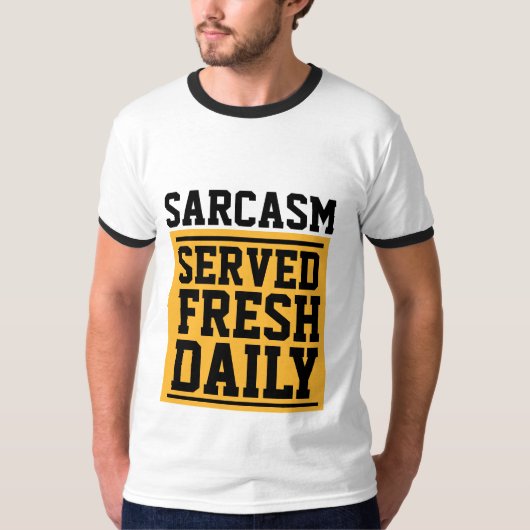 新鮮な毎日Tシャツおもしろいを皮肉る Tシャツ (正面)