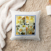 新鮮な水仙の夢アメリカのMoJo枕 クッション (ブランケット)