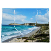 新鮮な海が風を吹き ラージペーパーバッグ (正面)