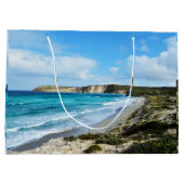 新鮮な海が風を吹き ラージペーパーバッグ (裏面)