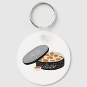 新鮮な焼いたマフィン キーホルダー (裏面)