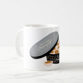 新鮮な焼いたマフィン コーヒーマグカップ (正面左)