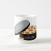 新鮮な焼いたマフィン コーヒーマグカップ (中央)