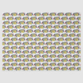 新鮮な焼き魚ギリシャのシーフ地中海のィード 薄葉紙 (正面)