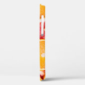 新鮮な熟したオレンジとグレープフルーツの背景黒人 Case-Mate iPhoneケース (裏面 / 左)