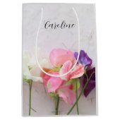 新鮮な甘いエンドウ ミディアムペーパーバッグ (正面)