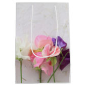 新鮮な甘いエンドウ ミディアムペーパーバッグ (裏面)