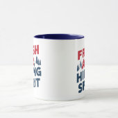 新鮮な空気ハイキング精神 マグカップ (中央)