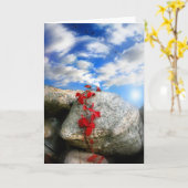 新鮮な空気 カード (黄色い花)