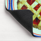 新鮮な自家製のパイの口 マウスパッド (コーナー)