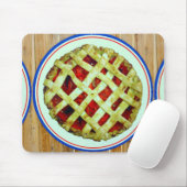新鮮な自家製のパイの口 マウスパッド (マウス)