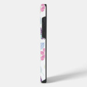 新鮮な花柄  iPhoneケース (左側面)