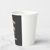 新鮮な血のハロウィンコーヒー 紙コップ (左)