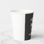 新鮮な血のハロウィンコーヒー 紙コップ (右)