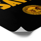 新鮮な買魚のヴィンテージWW1レトロ愛国的 ポスター (角)