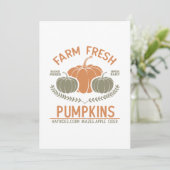 新鮮な農場の栗 / 手摘み カード (スタンド正面)