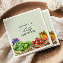 新鮮な農家市場地元で育った赤ちゃんシャワー