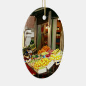 新鮮な農産物 セラミックオーナメント (右)