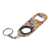 新鮮な野菜からのレトロの背景 キーホルダー栓抜き (正面アングル)