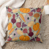 新鮮な野菜からのレトロの背景 クッション (ブランケット)