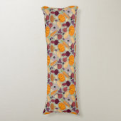 新鮮な野菜からのレトロの背景 ボディピロー (正面縦)