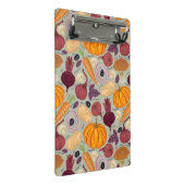 新鮮な野菜からのレトロの背景 ミニクリップボード (アングル)