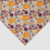 新鮮な野菜からのレトロの背景 薄葉紙 (詳細)