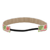 新鮮な野菜からの明るいパターン アスレチックヘッドバンド (裏面)