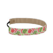 新鮮な野菜からの明るいパターン アスレチックヘッドバンド (左)