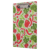 新鮮な野菜からの明るいパターン クリップボード (左)