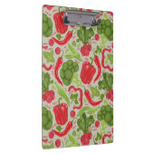 新鮮な野菜からの明るいパターン クリップボード (右)