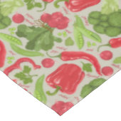 新鮮な野菜からの明るいパターン テーブルクロス (アングル)