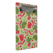 新鮮な野菜からの明るいパターン ミニクリップボード (アングル)