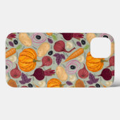 新鮮な野菜のレトロ背景 Case-Mate iPhoneケース (裏面 (横))