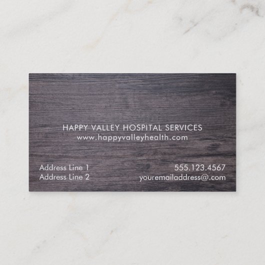 新鮮な野菜の栄養物のコーチのシェフのケータリング 名刺 (裏面)