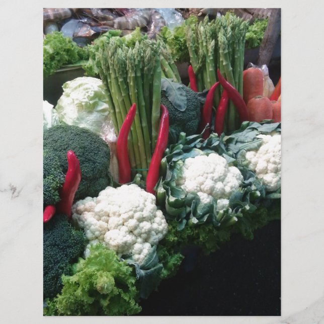 新鮮な野菜 (正面)