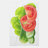 新鮮な野菜 キッチンタオル (縦)