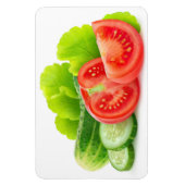 新鮮な野菜 マグネット (縦)