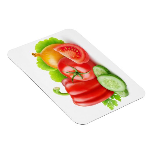 新鮮な野菜 マグネット (右側)