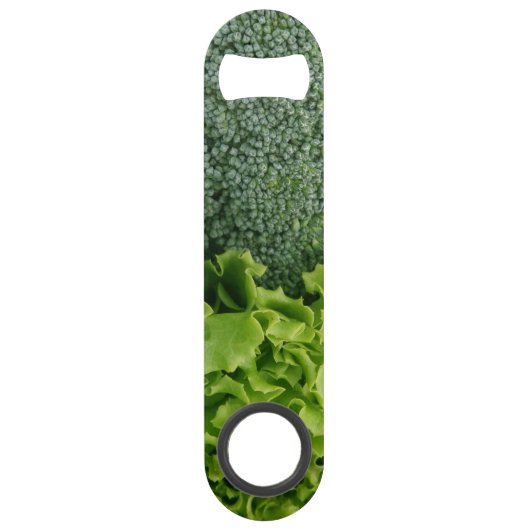 新鮮な野菜 レタスとブロッコリー スピード栓抜き (正面)