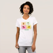 新鮮な野菜 Tシャツ (正面フル)
