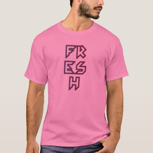 新鮮なtシャツが売りに出る! tシャツ (正面)