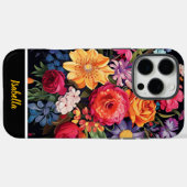 新鮮カラフルな雰囲気の花 Case-Mate iPhoneケース (裏面 (横))