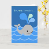 新鮮感謝していな空気の鯨の息吹として カード (黄色い花)